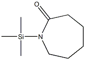 2H-Azepin-2-one, hexahydro-1-(trimethylsilyl)- 结构式