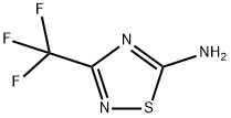 5-amino-3-trifluoromethyl-1,2,4-thiadiazole 结构式