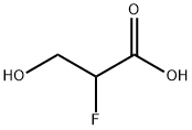 2-氟-3-羟基丙酸 结构式