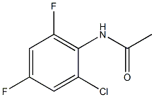 Acetamide, N-(2-chloro-4,6-difluorophenyl)- 结构式