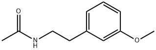N-(3-methoxyphenylethyl)acetamide 结构式