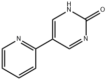 2-Hydroxy-5-(2-pyridyl)pyrimidine 结构式