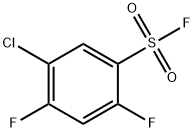 Benzenesulfonyl fluoride, 5-chloro-2,4-difluoro- 结构式