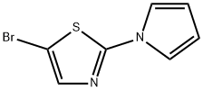 5-Bromo-2-(1H-Pyrrol-1-yl)thiazole 结构式