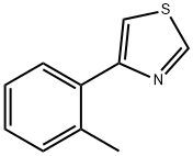 4-(2-Tollyl)thiazole 结构式