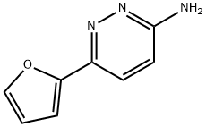 3-Amino-6-(2-furyl)pyridazine 结构式