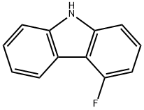 4-氟-9H-咔唑 结构式