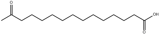 14-氧代十五酸 结构式