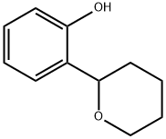 2-(Tetrahydro-2H-pyran-2-yl)phenol 结构式