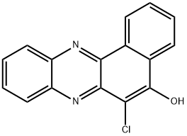 6-氯苯并[A]吩嗪-5-醇 结构式
