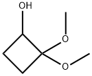 2,2-二甲氧基环丁醇 结构式