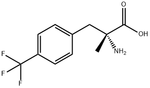 4-Trifluoromethyl-a-methyl-D-phenylalanine 结构式