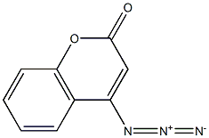 4-叠氮基香豆素 结构式