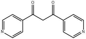 1,3-二(吡啶-4-基)丙烷-1,3-二酮 结构式