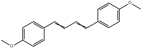 1,4-BIS-(4-METHOXYPHENYL)-1,3-BUTADIENE 结构式