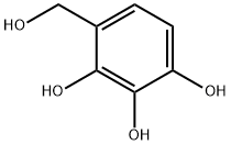 1,2,3-Benzenetriol, 4-(hydroxymethyl)- 结构式