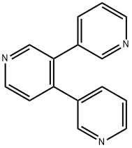 3,4-DI(PYRIDIN-3-YL)PYRIDINE 结构式