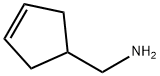环戊-3-烯-1-基甲胺 结构式