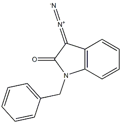 1-benzyl-3-diazoindolin-2-one 结构式