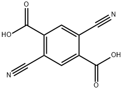 2,5-二氰基对苯二甲酸 结构式