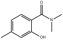 2-hydroxy-N,N,4-trimethylbenzamide 结构式