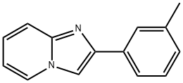 2-(3-methylphenyl)imidazo[1,2-a]pyridine 结构式