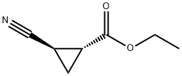 (1R,2R)-2-氰基环丙烷-1-羧酸乙酯 结构式