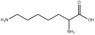 Heptanoic acid, 2,7-diamino- 结构式