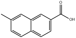 7-甲基-2-萘甲酸 结构式