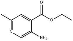 ethyl 5-amino-2-methylpyridine-4-carboxylate 结构式