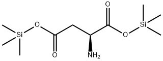 L-Aspartic acid, bis(trimethylsilyl) ester 结构式