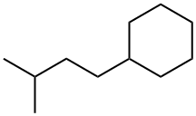 Isopentylcyclohexane. 结构式