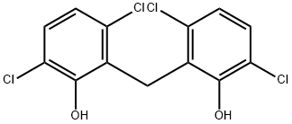 Phenol, 2,2'-methylenebis[3,6-dichloro- 结构式