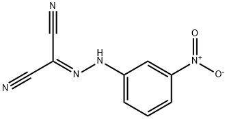 2-[(3-nitrophenyl)hydrazono]malononitrile 结构式