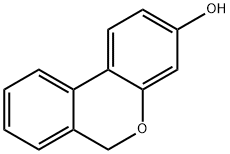 6H-苯并[C]苯并吡喃-3-醇 结构式