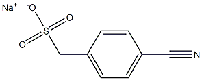 4-氰苯基甲磺酸钠 结构式