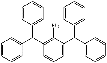 2,6-双(二苯基甲)-苯胺 结构式
