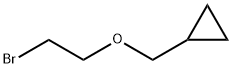 (2-溴乙氧基)甲基]环丙烷 结构式
