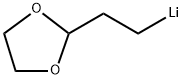 2-(1,3-二氧戊环-2-基)乙基锂 结构式