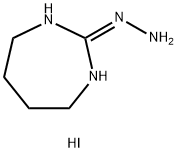 (4,5,6,7-Tetrahydro-1H-[1,3]diazepin-2-yl)-hydrazine hydriodide 结构式