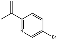 5-溴-2-(丙-1-烯-2-基)吡啶 结构式