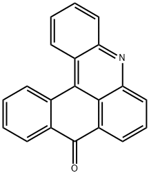 9H-萘并[3,2,1-KL]吖啶-9-酮 结构式