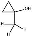 1-Methyl-d3-cyclopropanol 结构式