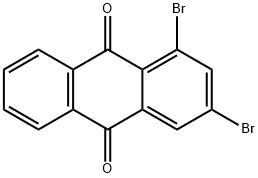 1,3-二溴蒽醌 结构式