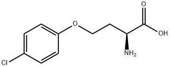 O-(4-Chlorophenyl)-L-homoserine 结构式