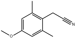 2-(4-METHOXY-2,6-DIMETHYLPHENYL)ACETONITRILE 结构式