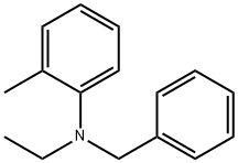 Benzenemethanamine, N-ethyl-N-(2-methylphenyl)- 结构式