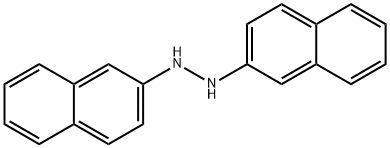 Hydrazine, 1,2-di-2-naphthalenyl- 结构式