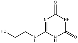 N-(2-羟乙基)氰尿酰胺 结构式