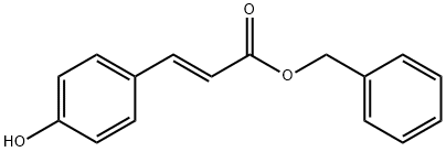 对香豆酸苄酯 结构式
